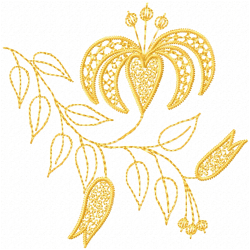 Lace Embroidery Design 9 Lace Embroidery Design 9